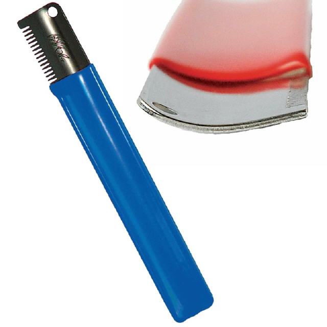 flache Trimmmesser